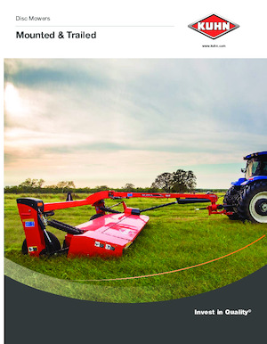 Прикачни дискови косачки без кондиционер Kuhn GMD 3550 TL