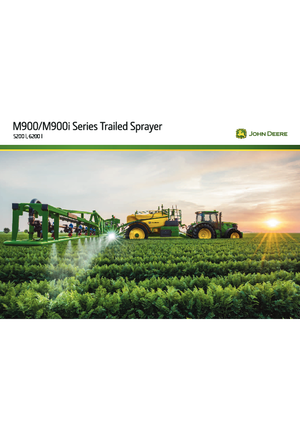 Прикачни полеви пръскачки John Deere M952