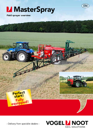 Прикачни полеви пръскачки Vogel & Noot MasterSpray IN 460
