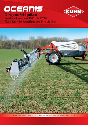 Прикачни полеви пръскачки Kuhn Oceanis 4500 RHA3