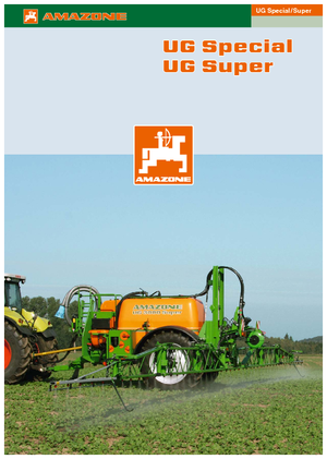 Прикачни полеви пръскачки Amazone UG 3000 Super (21)