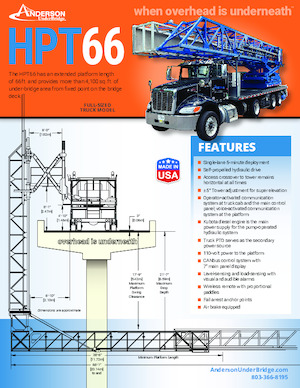 Монтирани на ремаркета повдигачи с подвижна стрела Anderson Hydra Platforms HPT 66