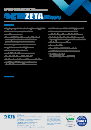 Телескопични вишки, монтирани на камион CTE ZETA 22