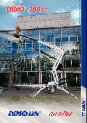 Монтирани на камион артикулиращи подемници за стрели Dino Lift Dino 160 XT