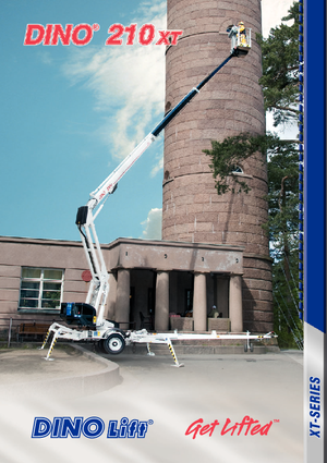 Монтирани на камион артикулиращи подемници за стрели Dino Lift Dino 210 XT