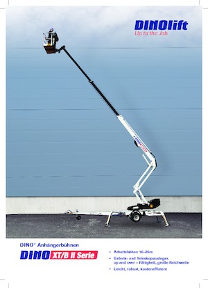 Монтирани на камион артикулиращи подемници за стрели Dino Lift Dino 210XTB II