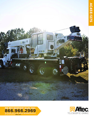 Кранове с камион Altec AC45E-127S