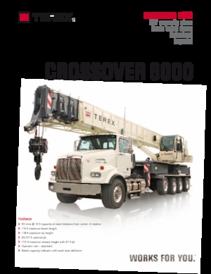 Кранове с камион TEREX CRANES Crossover 6000