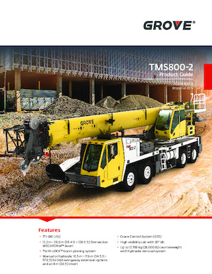 Кранове с камион Grove TMS800-2