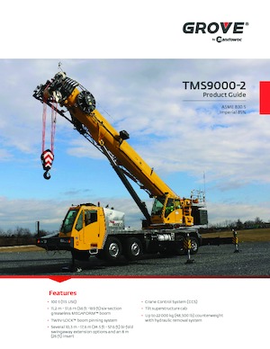 Кранове с камион Grove TMS9000-2