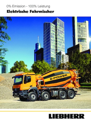 Смесители за камиони Liebherr ETM 905 Hybrid