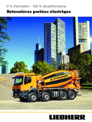 Смесители за камиони Liebherr ETM 905 Hybrid