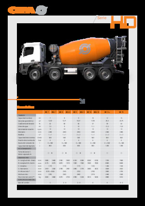 Смесители за камиони CIFA HDA 7