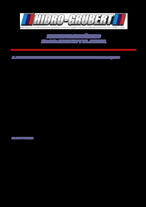 Монтирани на ремаркета повдигачи с подвижна стрела Hidro-Grubert BL 20C