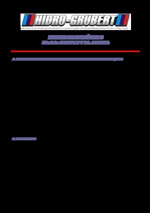 Монтирани на ремаркета повдигачи с подвижна стрела Hidro-Grubert BL 20CA