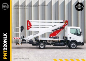 Монтирани на ремаркета повдигачи с подвижна стрела ISOLI PNT220NLX