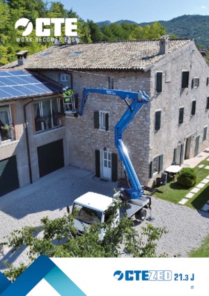 Монтирани на ремаркета повдигачи с подвижна стрела CTE ZED 21.3 JH