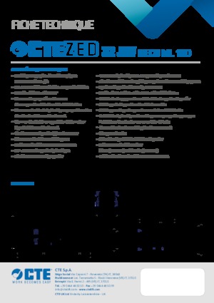 Монтирани на ремаркета повдигачи с подвижна стрела CTE ZED 32 JHV