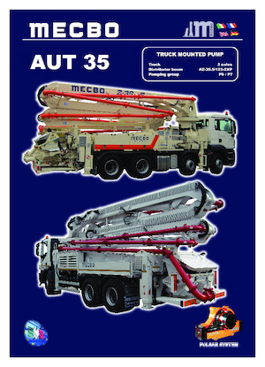 Бетонопомпи, монтирани на камион Mecbo AUT 35 P6.90