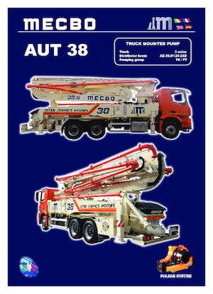 Бетонопомпи, монтирани на камион Mecbo AUT 38 P7.150