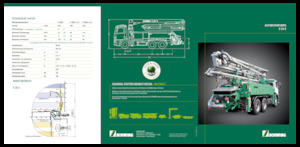 Бетонопомпи, монтирани на камион SCHWING-Stetter S 28 X