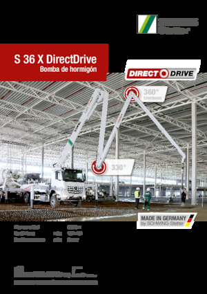 Бетонопомпи, монтирани на камион SCHWING-Stetter S 36 X DirectDrive