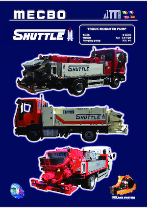 Бетонопомпи, монтирани на камион Mecbo Shuttle P4.40