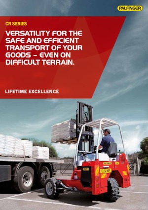 Дизелови вилични високоповдигачи, монтирани върху камион Palfinger CR 253 HD