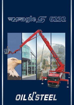 Монтирани на ремаркета повдигачи с подвижна стрела Oil & Steel Eagle S 6232