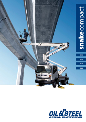 Монтирани на ремаркета повдигачи с подвижна стрела Oil & Steel Snake 2010 Compact RE