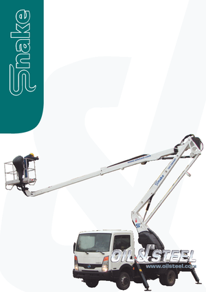 Монтирани на ремаркета повдигачи с подвижна стрела Oil & Steel Snake 2112 smart