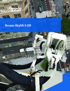 Телескопични вишки, монтирани на камион Bronto Skylift S183XR