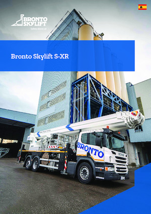Телескопични вишки, монтирани на камион Bronto Skylift S70XR