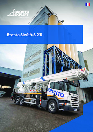 Телескопични вишки, монтирани на камион Bronto Skylift S70XR