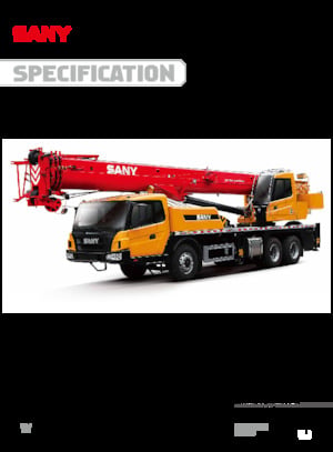 Телескопични кранове, монтирани на камион Sany STC250C4