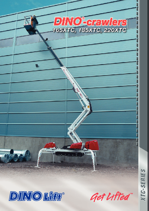 Телескопични вишки, монтирани на камион Dino Lift Dino 220 XTM