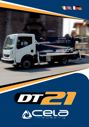 Телескопични вишки, монтирани на камион CELA DT21