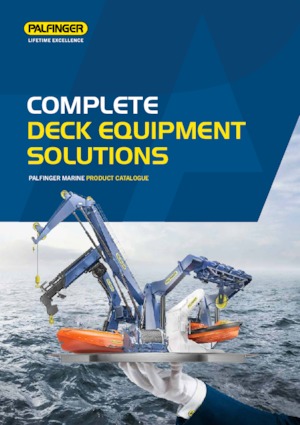 Телескопични вишки, монтирани на камион Palfinger P 120 V