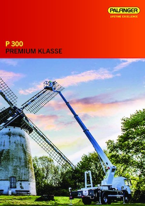 Телескопични вишки, монтирани на камион Palfinger P 300