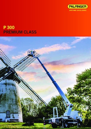 Телескопични вишки, монтирани на камион Palfinger P 300