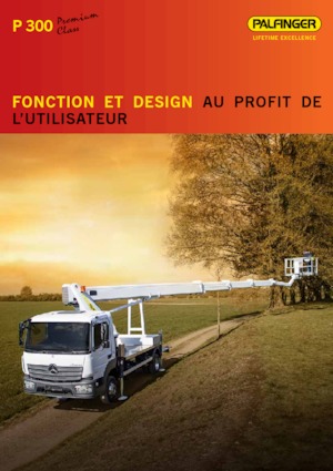 Телескопични вишки, монтирани на камион Palfinger P 300