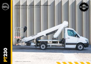 Телескопични вишки, монтирани на камион ISOLI PT230