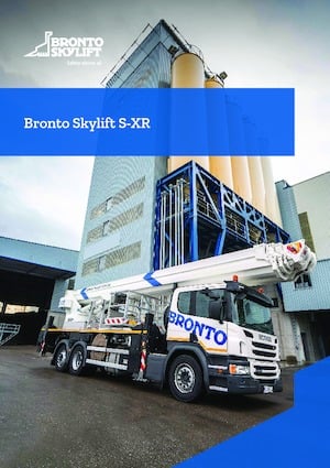 Телескопични вишки, монтирани на камион Bronto Skylift S47XR