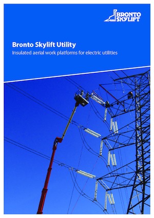 Телескопични вишки, монтирани на камион Bronto Skylift SI156HDT-C 