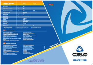 Телескопични вишки, монтирани на камион CELA TL30