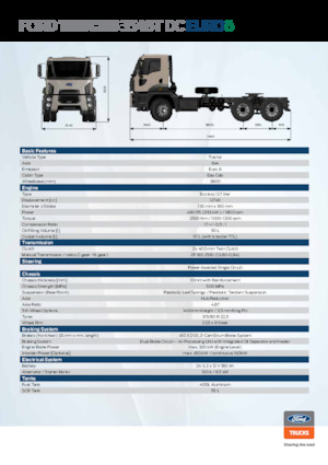 Влекачи Ford 3548T Dc