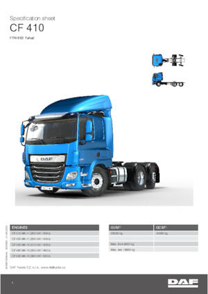 Влекачи DAF CF 430 FTN