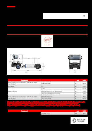 Влекачи Renault E-TECH C - T4x2 OFF ROAD