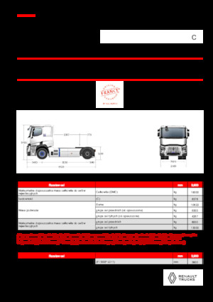Влекачи Renault E-TECH C - T4x2 ROAD