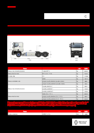 Влекачи Renault E-TECH C - T6x4 OFF ROAD